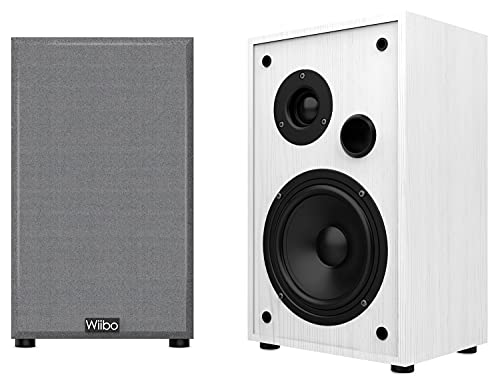Wiibo String 15 White Altavoces HiFi Estanteria 100w Pareja - Les Beatles, Paul McCartney, John Lennon, RIngo Starr, George Harrison Wiibo String 15 White Altavoces HiFi Estanteria 100w Pareja