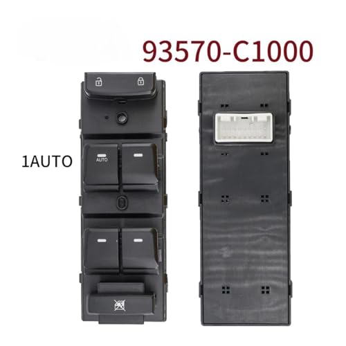 Commande lève vitre haute précision en ABS durable pour habitacle de Hyundai Sonata LHD - 6