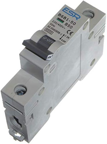 Circuit Breaker MCB Single Pole Type B (All Amps 6A 10A 16A 25A 32A 40A 50A 63A) (16 A)