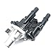 DEVMO Engine Coolant Thermostat Housing with Sensor Gasket Compatible with 2011-2016 Chev-rolet Cruze 2012-2017 Chev-rolet Sonic 2013-2017 Chev-rolet Trax Replaces 25192228