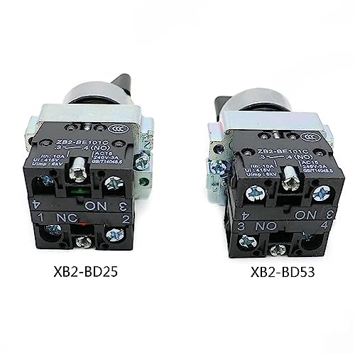 Interrupteur sélecteur XB2-BD33 commuter deux circuits sur tableau pompe
