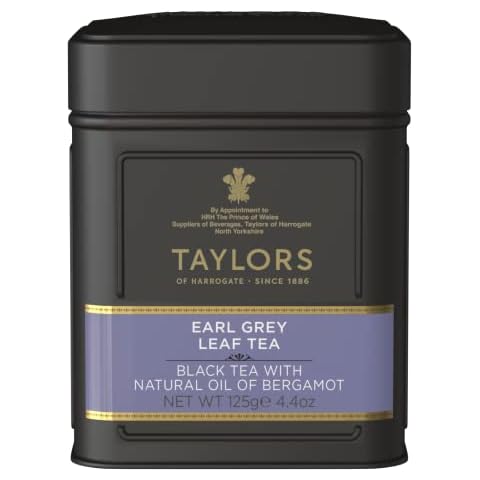 Taylors of Harrogate Earl Grey Leaf Tea 125g Cover