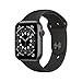 Produktbild Apple Watch Series 6 (GPS + Cellular, 44 mm) Aluminiumgehäuse Space Grau, Sportarmband Schwarz