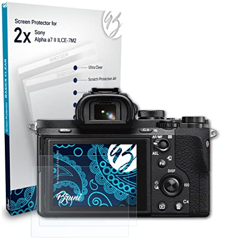 Bruni Schutzfolie kompatibel mit Sony Alpha a7 II ILCE-7M2 Folie, glasklare Displayschutzfolie (2X) - Image 4