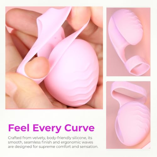 Small Finger Vibrator Women Finger Wearable Massager Tiny Vibrator - Image 4