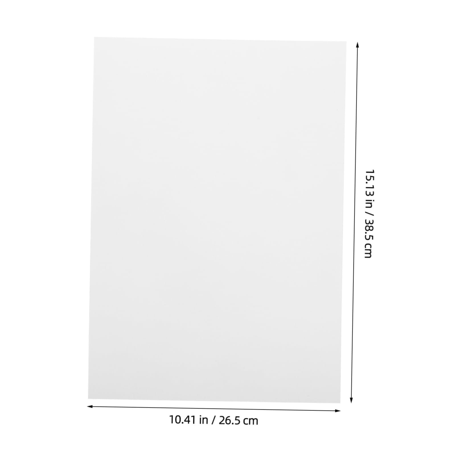 Papier Cartonné Aquarelle 8k 600g, 10 Feuilles, Blanc Texturé