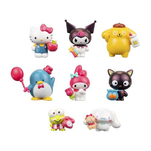 Set de 8 figuras de Hello Kitty el regalo de cumpleaños ideal con Kuromi 5