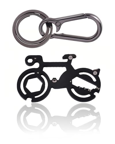 Equipamiento imprescindible para rutas largas con e-bike 7 MYGLOAR Juego de herramientas de reparación 12 en 1 multiherramie...