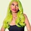Pastel Green Lace Front Wig