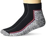 One Tough Sock Unisex Extended Cushioned Ankle, 2 Pair Pack