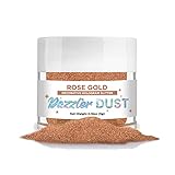 Rose Gold Hologram Dazzler Dust 5g Jar | Bakell Non-Toxic Decorating Glitters & Dusts