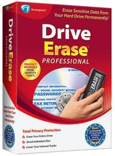 Drive Erase(TM) Professional, Traditional Disc