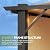 Aoxun 10'x10' Outdoor Pergola, Retractable Adjustable Roof, Aluminum Sun Shade Canopy, Modern Metal Patio Brown Shade Cover for Garden, Backyard and Deck