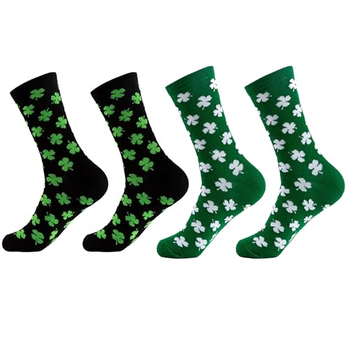 Buffalo-Plaid-Cotton-Socks - Check Crew Socks Hiking Casual Warm Socks 2-pairs Fit for women