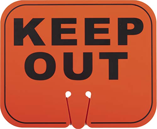 Panneau Keep Out Cone anti-intrusion pour interdire l'accès aux zones dangereuses
