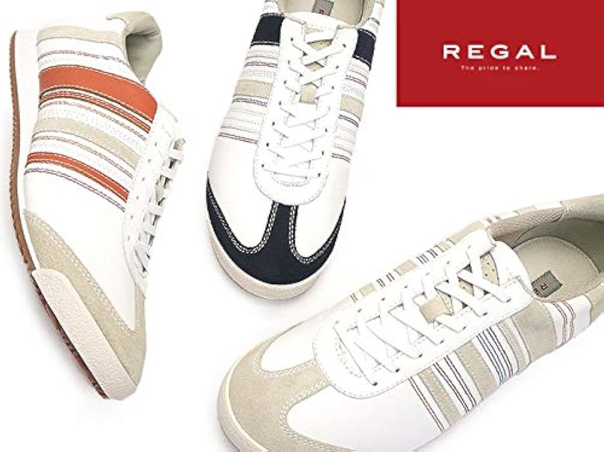 Amazon | [リーガル] スニーカー メンズ 66MR 66MRAD レザー 本革 靴