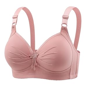 Duxyoz Mastektomie BH, weich, nahtlos, rosa