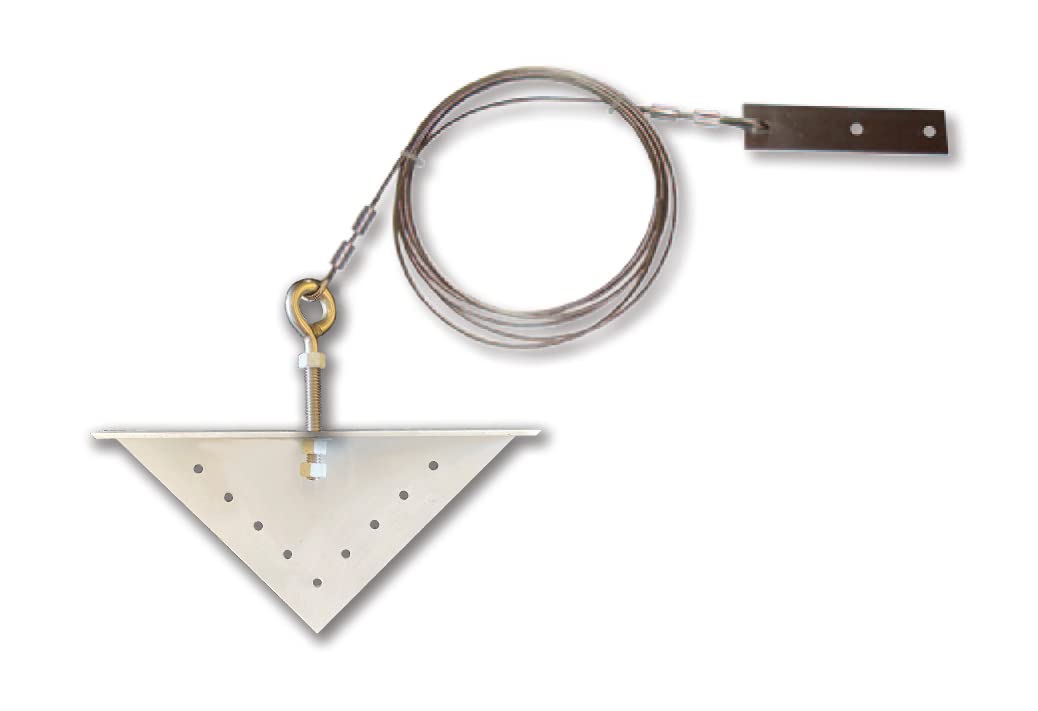 12' Pool Cage Cable White | Reliable Tie-Down Cable for Pool Enclosures