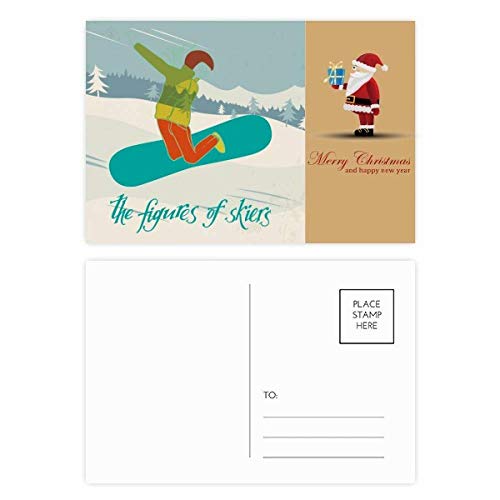 Cartes postales ski chalet et montagne pour ecrire depuis votre sejour