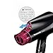 Panasonic nanoe Compact Hair Dryer for Healthy-Looking Hair, 1400W Portable Hair Dryer with Folding Handling and QuickDry Nozzle for Fast Drying – EH-NA27-K (Black/Pink)