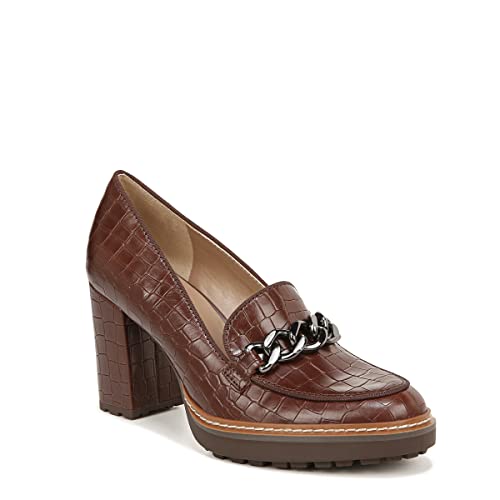 Naturalizer Women's Callie-moc Heeled Lug Sole Loafer Pump
