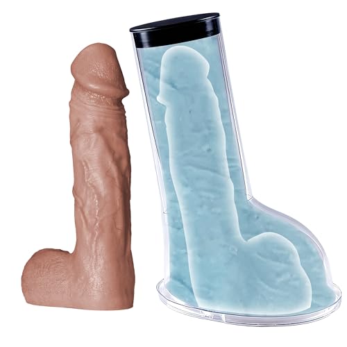 Clone Silicone Penis Adult Sex Toys Dildo Maker Silicone Penis Casting Kit with Balls Sex Toy Home Made Dildo Cloning & Silicone Penis Casting Kit - Includes Easy to Follow Instructions