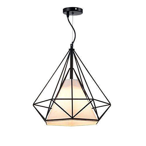 Egomall - Lámpara en hierro forjado (decoración para restaurante/terraza/salón)