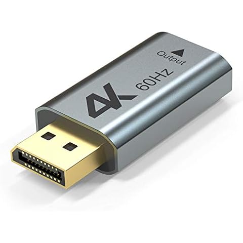 Active DisplayPort auf HDMI 4K Adapter,WAVLINK DP-Stecker zu HDMI-Buchse, Aktiver Konverter (HDMI 2.0 bis 4K 3840x2160@60Hz) Cover