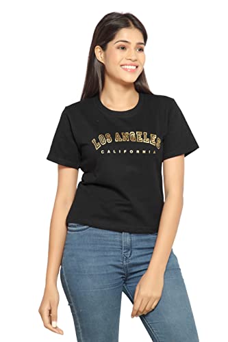 Image of MIST N FOGG Casual Printed Womens Crop Tops