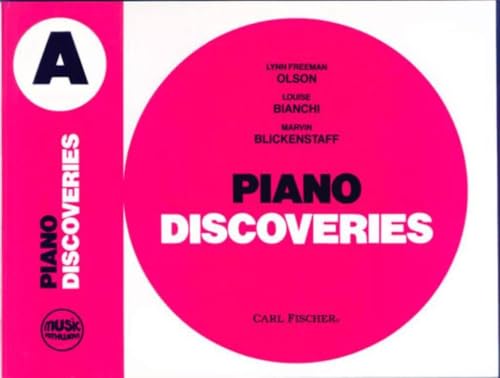 Piano Discoveries Book A 0825803152 Book Cover
