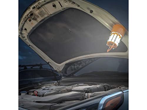 Home Zone Security Portable Work Light - Rechargeable Ultra Bright LED Work and Camping Lantern, Orange, ES06430V - Image 6