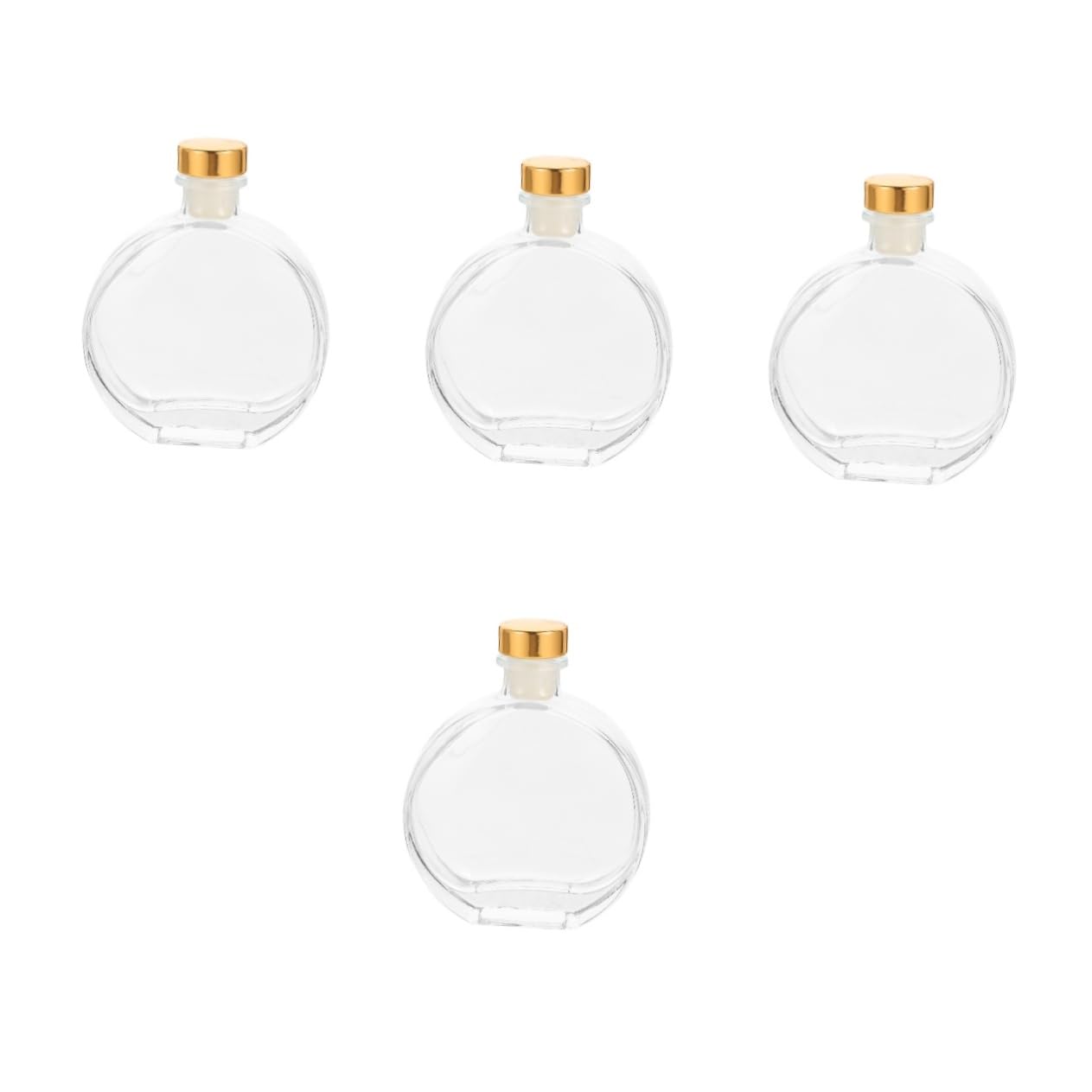 Garneck 4 Set di Diffusori Vuoti in per Profumo Dispenser per Fragranze Contenitori Eleganti E Robusti