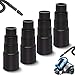 Adaptateur Tuyau Aspirateur, 4 pièces Connecteur de tuyau d'aspirateur Adaptateur Aspirateur Réducteur, Pour aspirateur ponceuse scie sauteuse perceuse d'établi