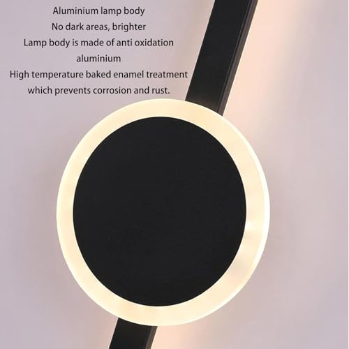 Lámpara de pared interior regulable 2700K-6500K LED dorada 60cm 4