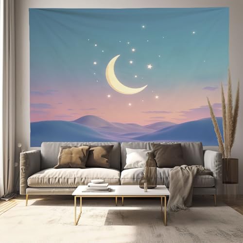 Tapiz de pared grande de 230X150 cm para vestir paredes vacías con un mandala de lujo