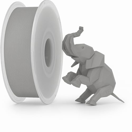 Image of Bambu Lab PLA 3D Printer Filament 1.75mm RFID 1kg with Spool, Gray
