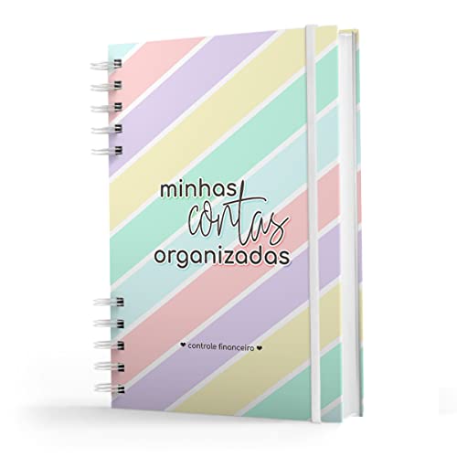 Caderno para controle financeiro (Minhas contas organizadas)