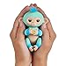 Fingerlings 2Tone Monkey - Eddie (Seafoam Green with Blue Accents) - Interactive Baby Pet