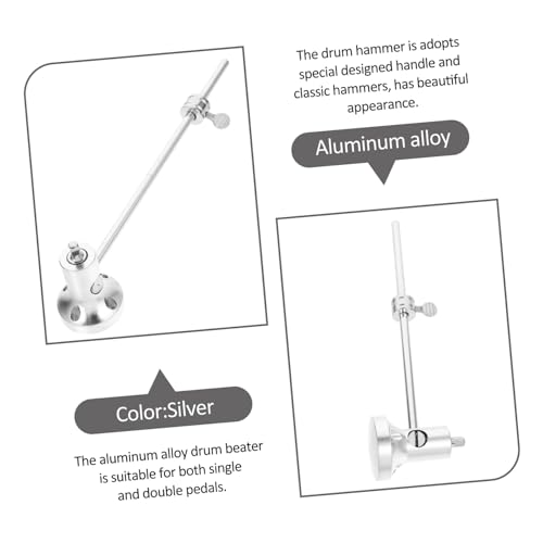 Step The Hammer pedal para batería de aleación de aluminio miniatura 2