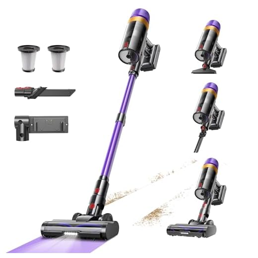 TVTAU Kabelloser Staubsauger mit 55000Pa