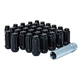 Gorilla Automotive K8TS-14150BGR 8Lug 14-1.50 Spline WIK TRK Blk Gor