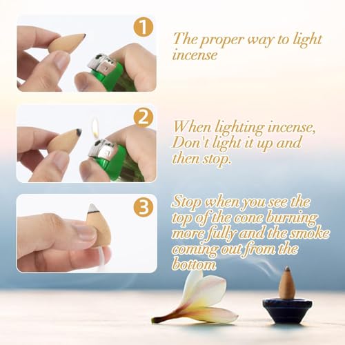 Sukh Backflow Incense Cones For Waterfall thumb #4
