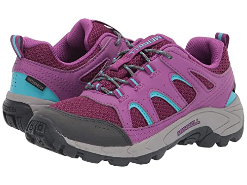 Merrell Kids' Oakcreek Low Lace Waterproof Hiking Sneaker2