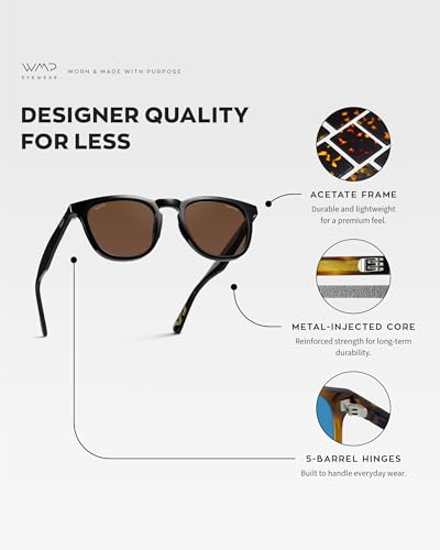 Image of WearMe Pro Wyndham Men's Polarized Sunglasses, Sports & Golf Design, UV400
