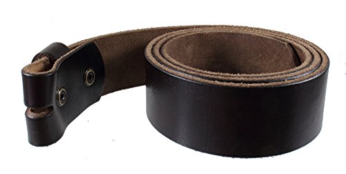 Image of Gelante Genuine Full Grain Leather Belt Strap without Belt Buckle