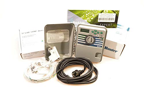 Preisvergleich Produktbild Plug&Rain Bewässerungssteuerung Outdoor Hunter 4 Stationen mit Solar-Sync Expert