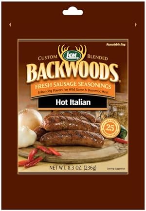 LEM Backwoods Hot Italian Fresh Sausage Seasoning