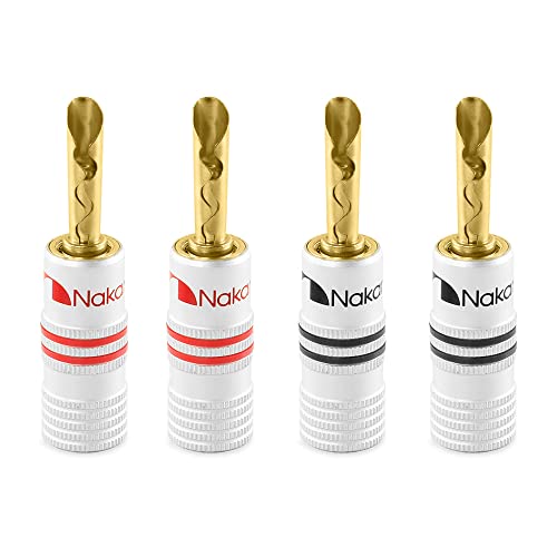 Nakamichi Excel Series 24k Gold Plated Banana Plug 12 AWG