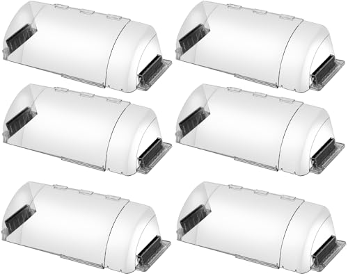 6 Pack Magnetic Air Vent Deflector, Adjustable Length