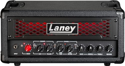 Laney IRF Dual Top Guitar Amplifier Head, 60 Watts DUALTOP
